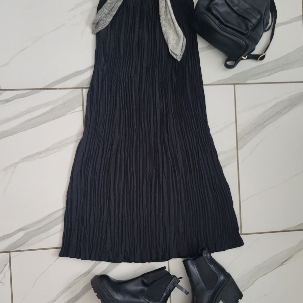 Vintage 90s Black boho Whimsigoth Skirt NWT Halloween Party Costume